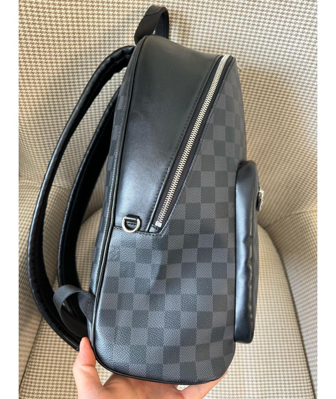 LOUIS VUITTON PRE-OWNED Черный рюкзак, фото 5