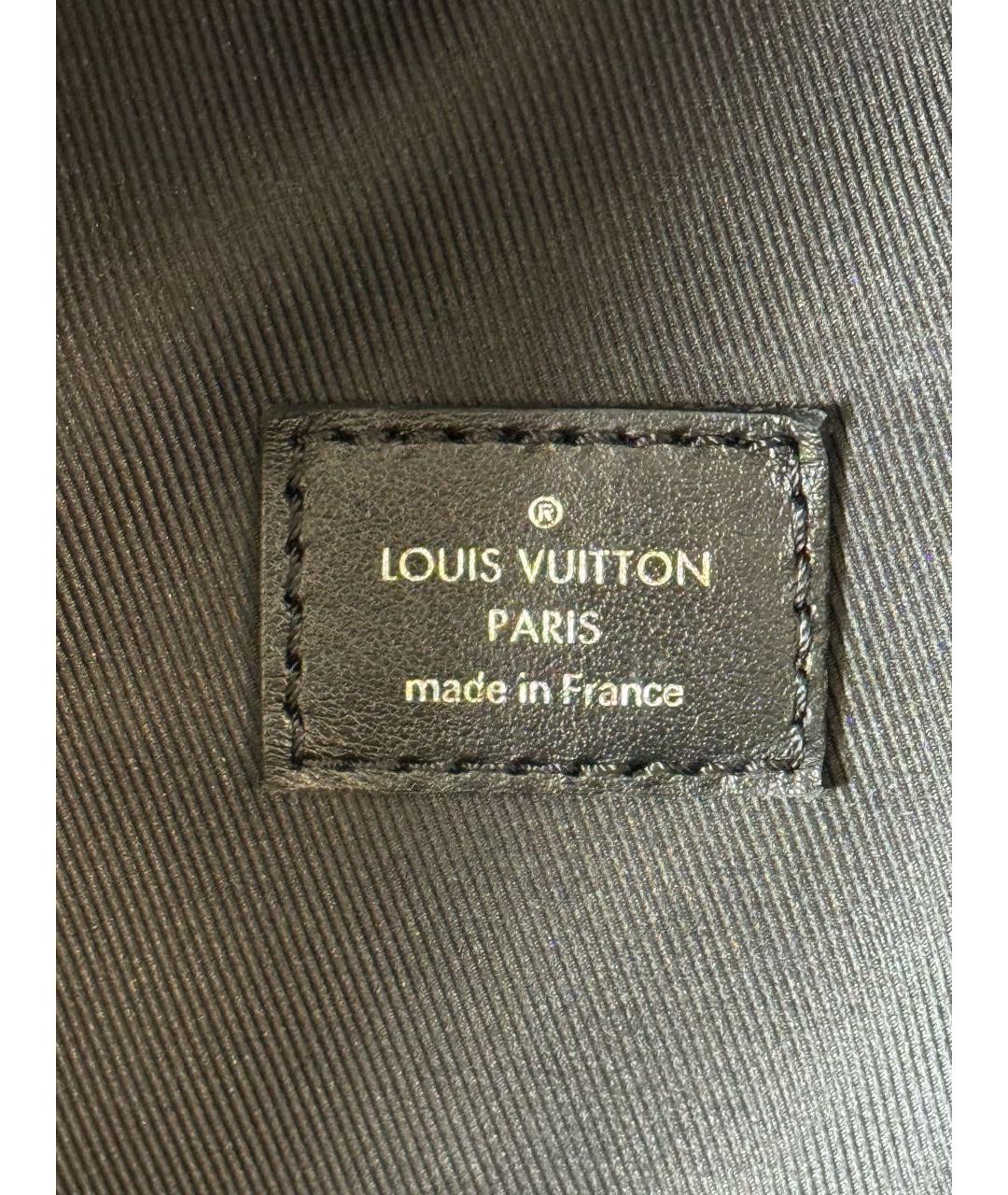 LOUIS VUITTON PRE-OWNED Черный рюкзак, фото 8