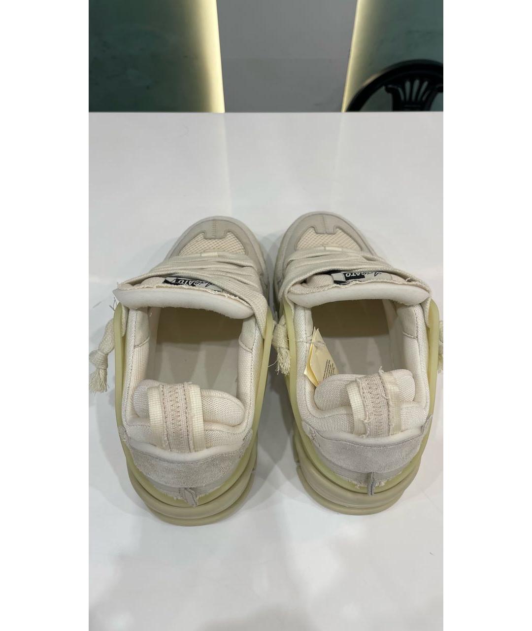 AXEL ARIGATO Бежевые низкие кроссовки / кеды, фото 4