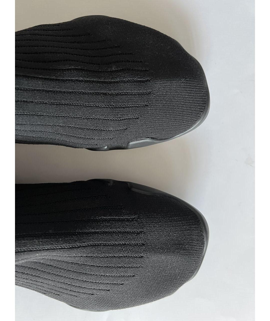 VETEMENTS Черные текстильные высокие кроссовки / кеды, фото 7