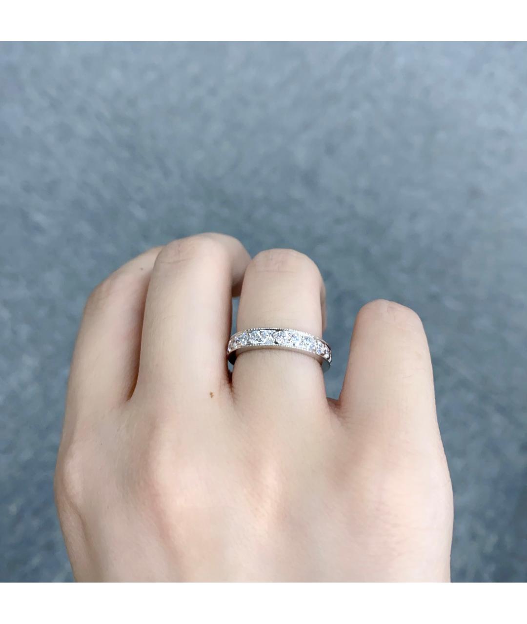 TIFFANY&CO Белое кольцо из белого золота, фото 5