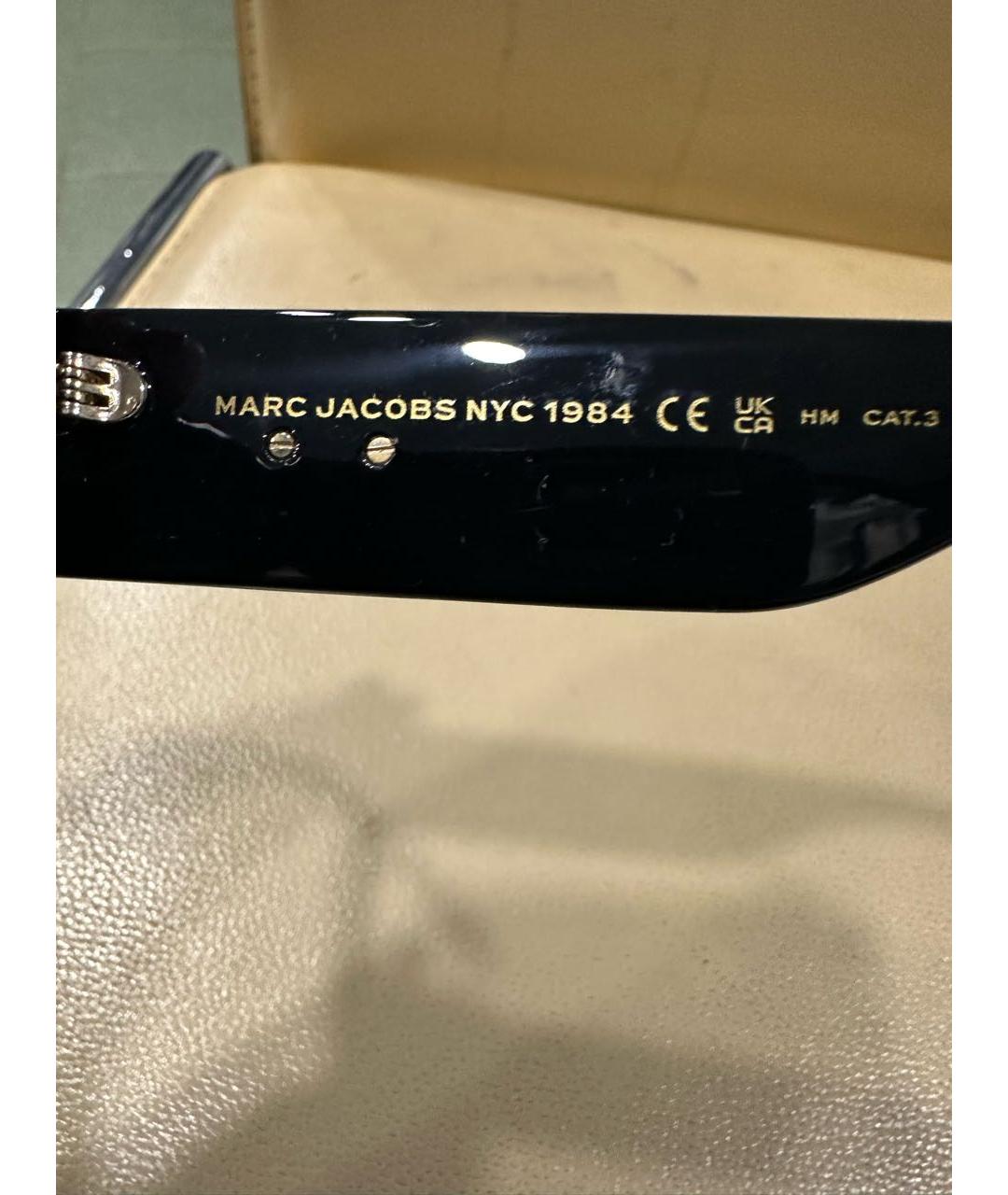MARC JACOBS Черные пластиковые солнцезащитные очки, фото 6