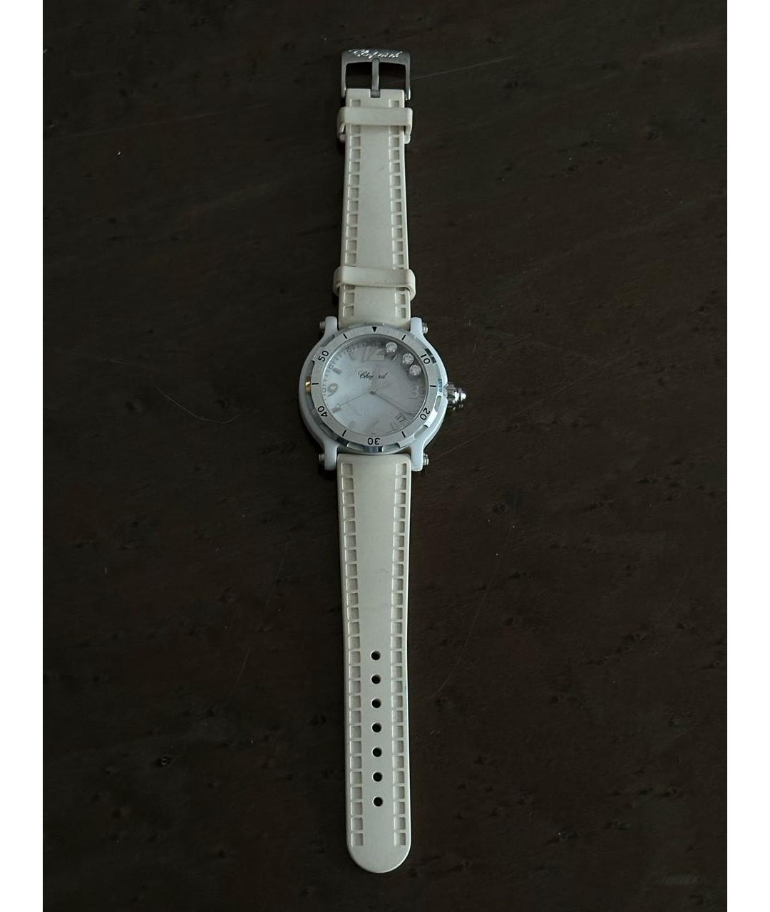 CHOPARD Белые керамические часы, фото 4