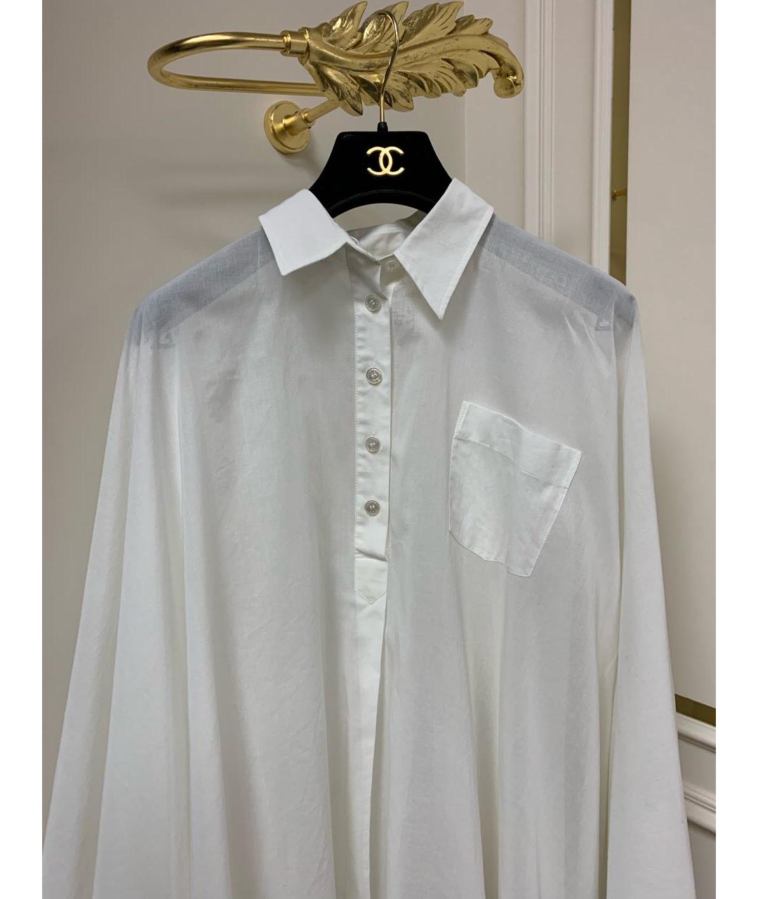 HERMES PRE-OWNED Белая рубашка, фото 4