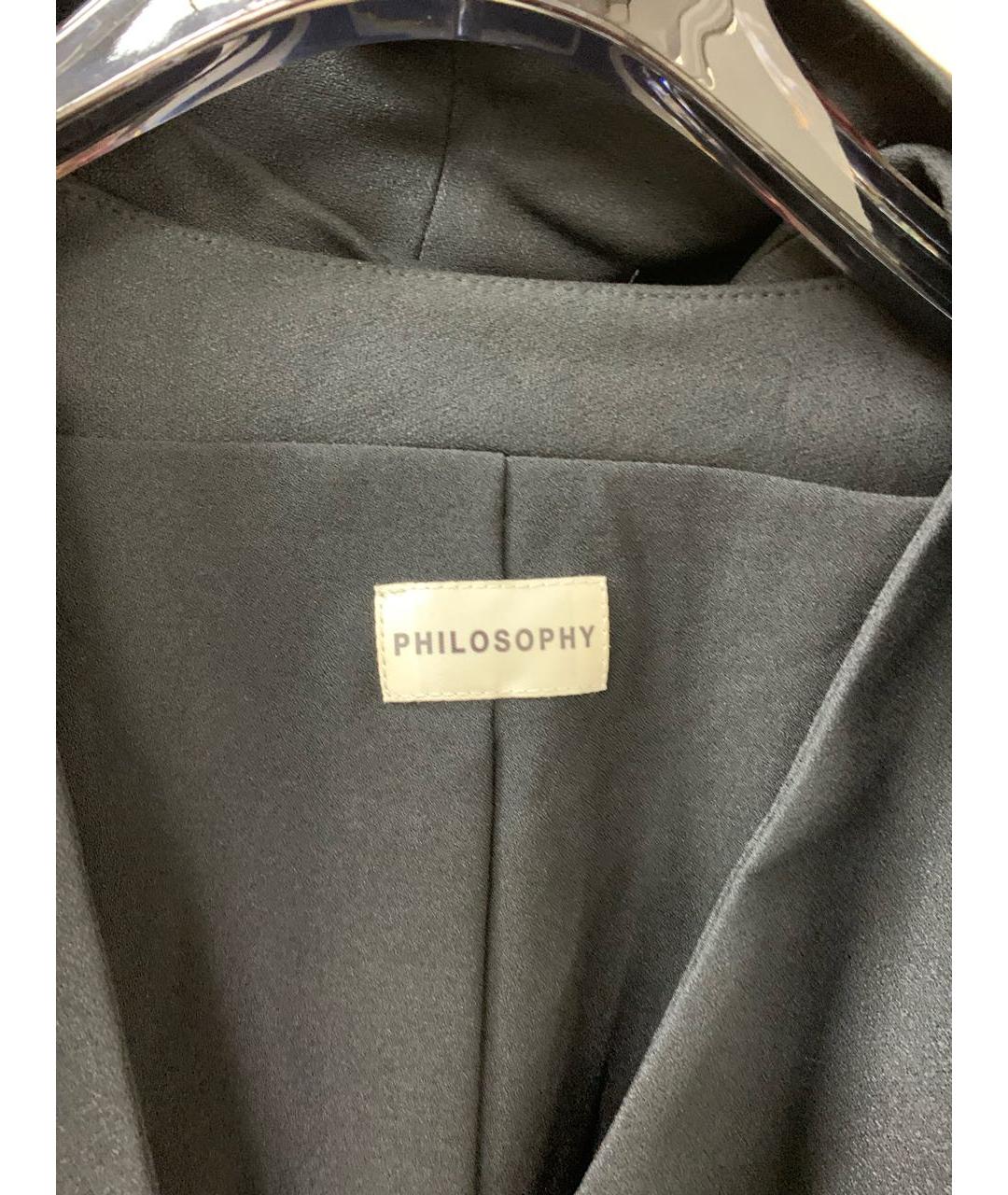 PHILOSOPHY Черный жакет/пиджак, фото 2