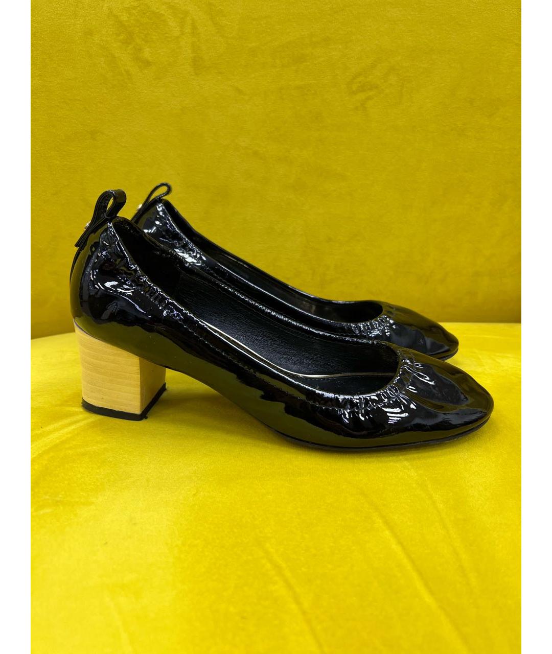 LANVIN Черные туфли из лакированной кожи, фото 9