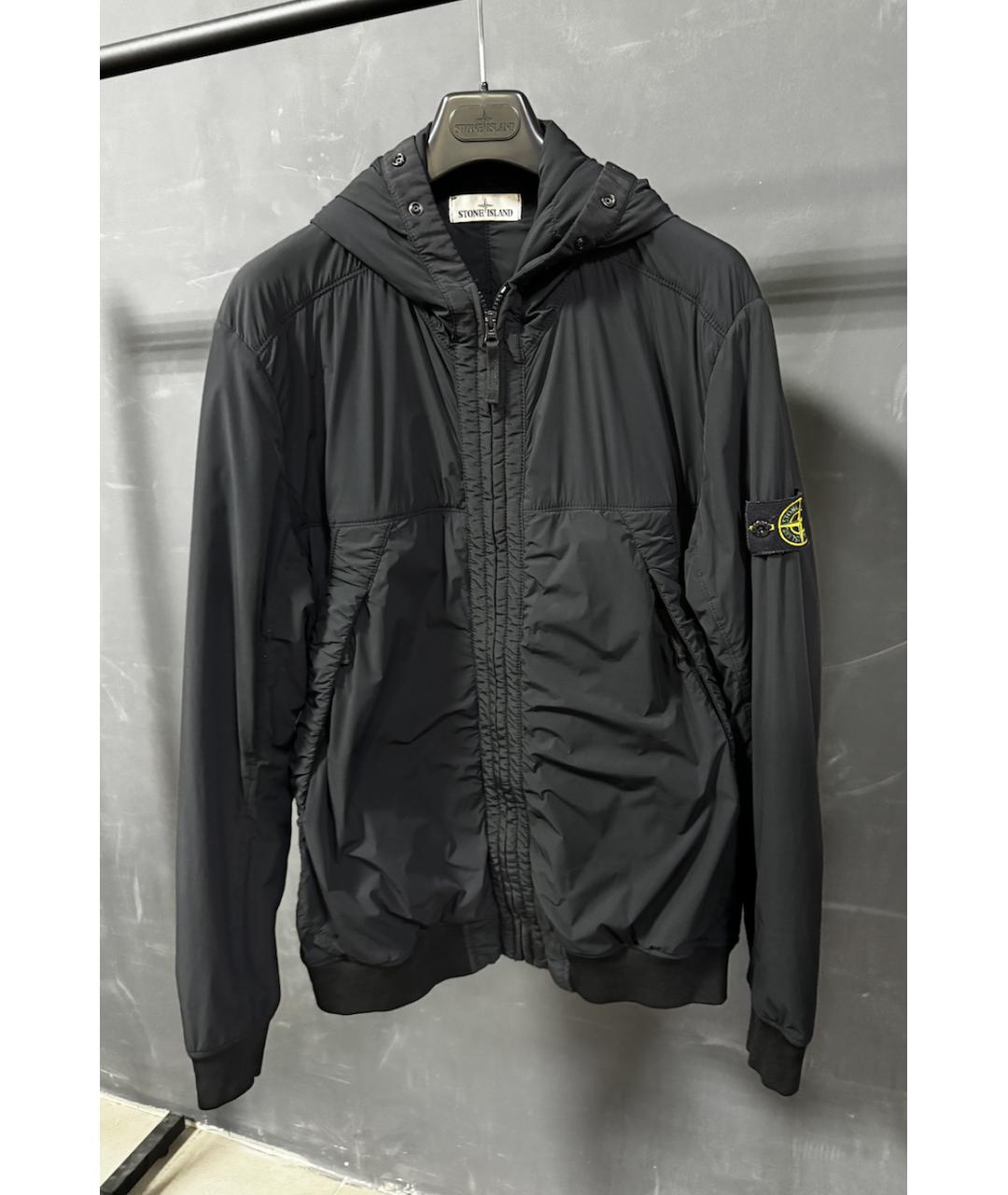 STONE ISLAND Черная куртка, фото 9