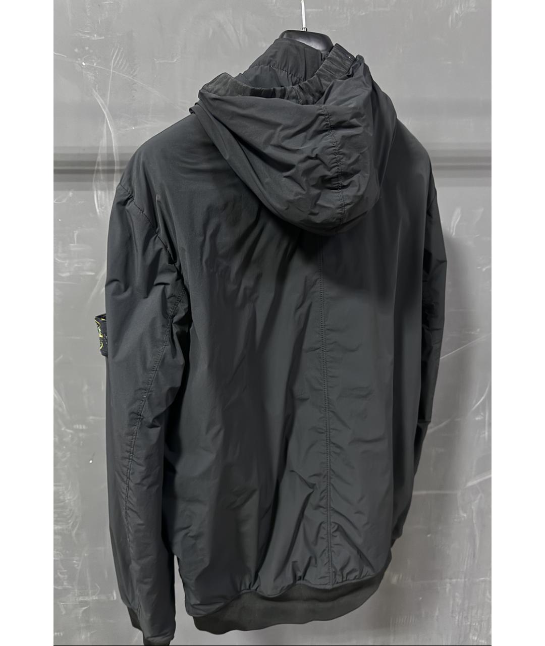 STONE ISLAND Черная куртка, фото 2