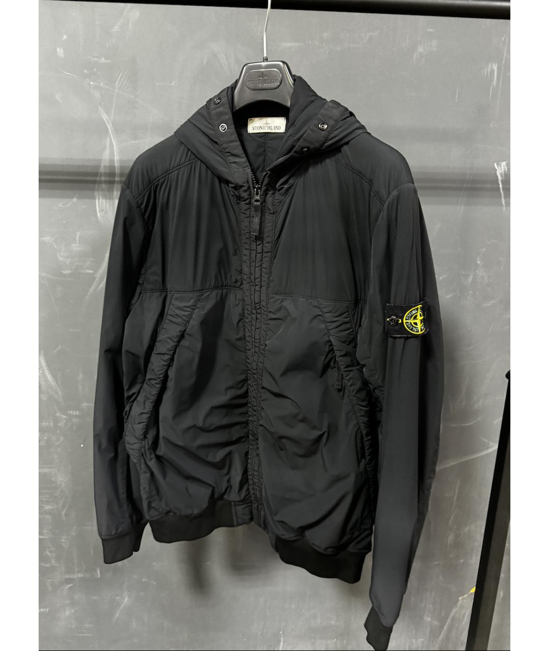 STONE ISLAND Черная куртка, фото 7
