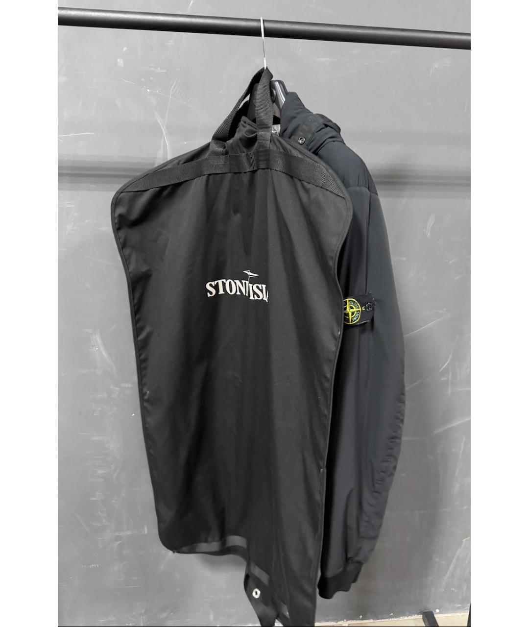 STONE ISLAND Черная куртка, фото 8