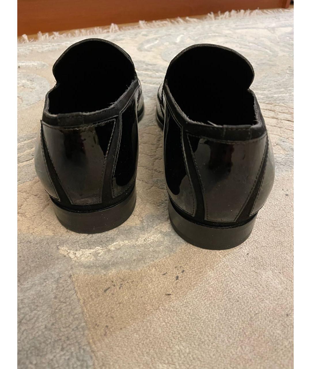 JIMMY CHOO Черные туфли из лакированной кожи, фото 7