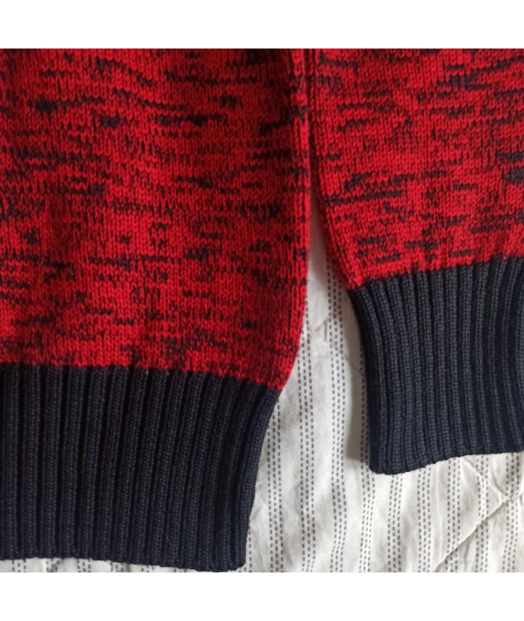 MSGM Красный шерстяной джемпер / свитер, фото 7