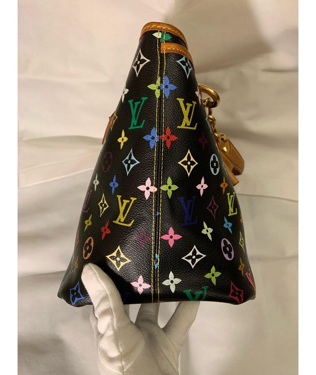 LOUIS VUITTON PRE-OWNED Коричневая кожаная сумка тоут, фото 5