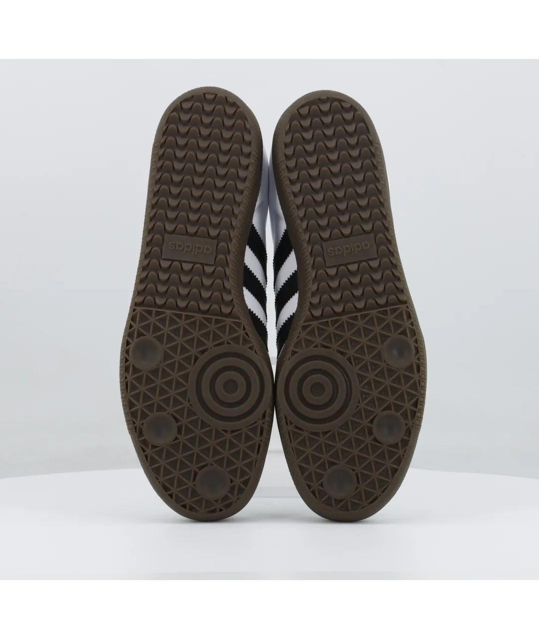 ADIDAS Белые кожаные кроссовки, фото 5