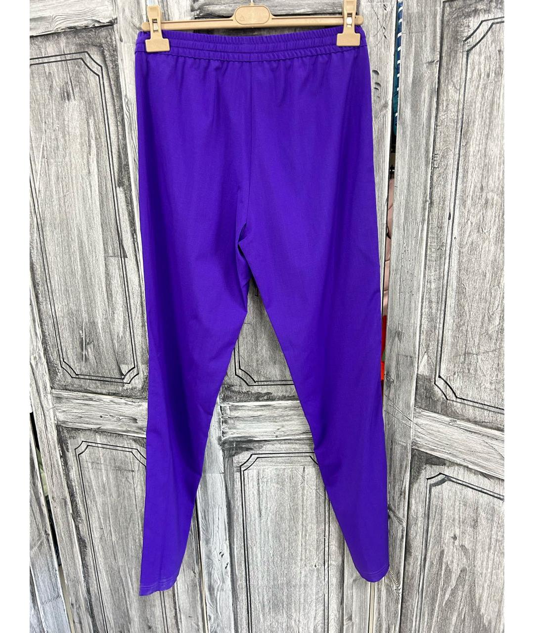 NO. 21 Фиолетовые брюки широкие, фото 2