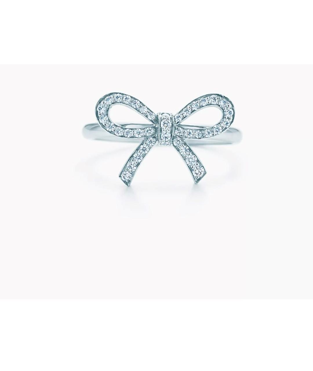 TIFFANY&CO Белое кольцо из белого золота, фото 7