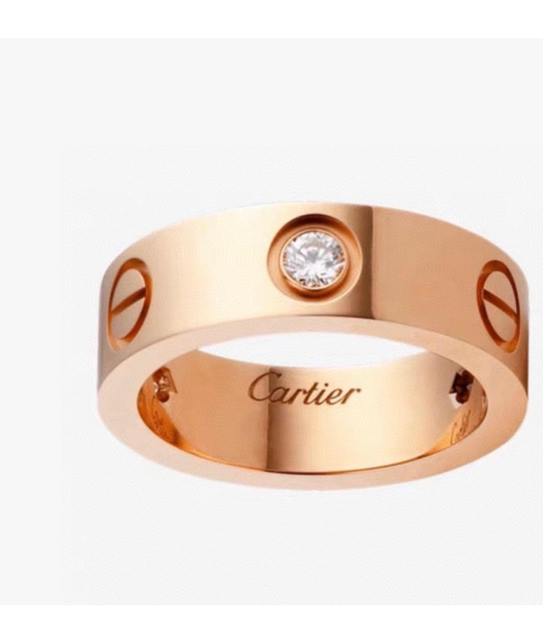 CARTIER Золотое кольцо из розового золота, фото 7