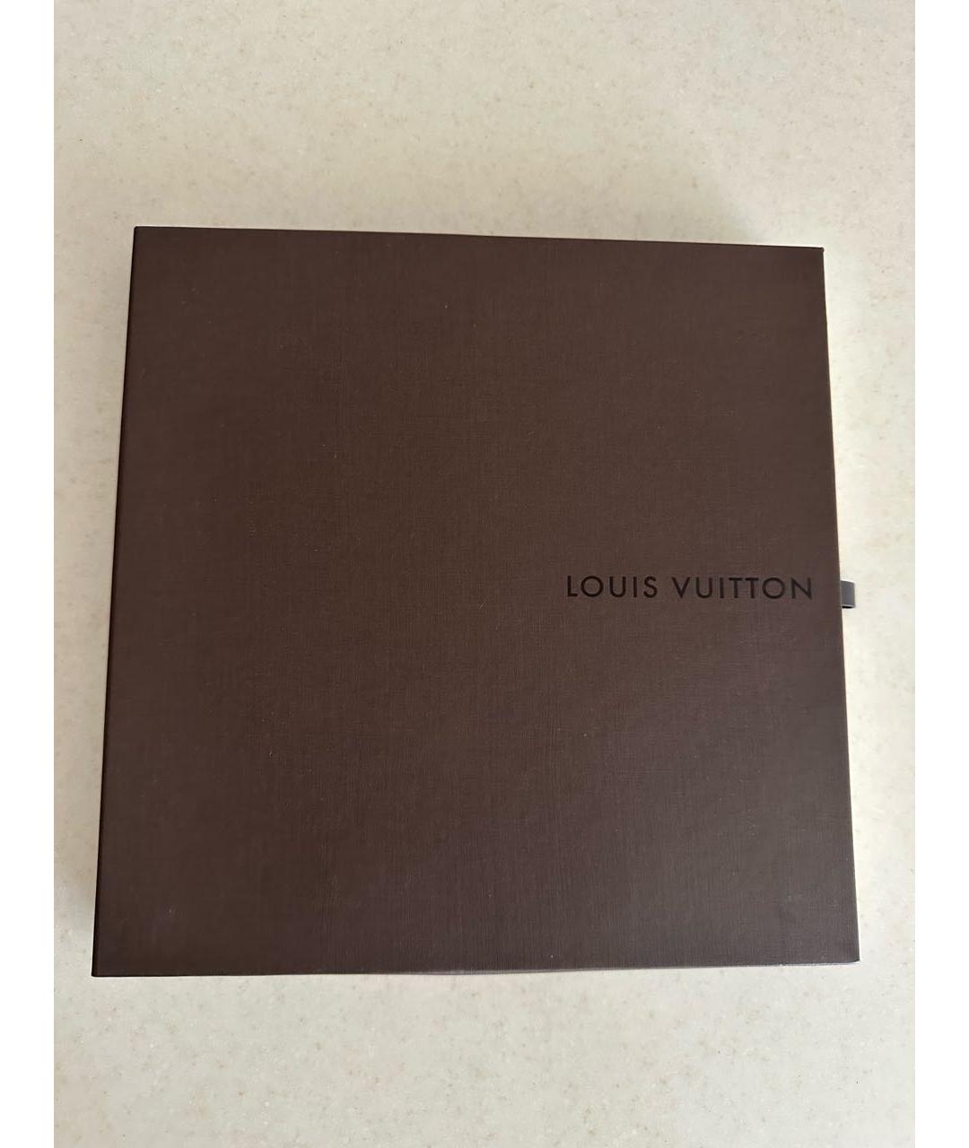 LOUIS VUITTON Бирюзовый платок, фото 4