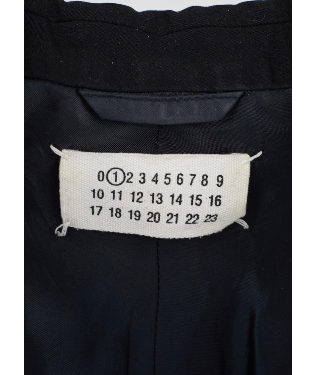 MAISON MARGIELA Черный полиэстеровый жакет/пиджак, фото 3