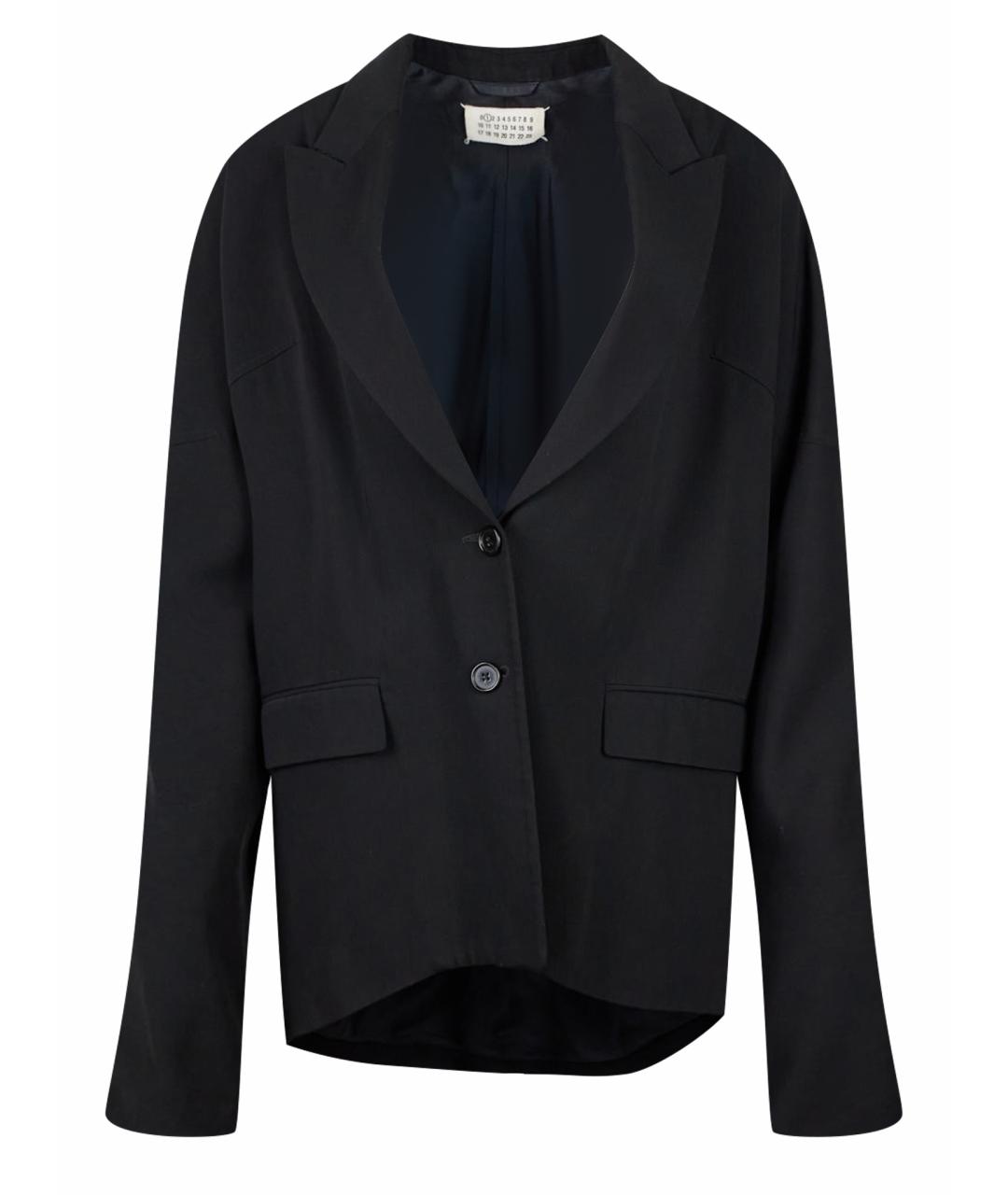MAISON MARGIELA Черный полиэстеровый жакет/пиджак, фото 1