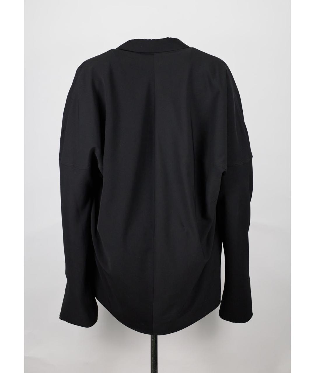 MAISON MARGIELA Черный полиэстеровый жакет/пиджак, фото 2