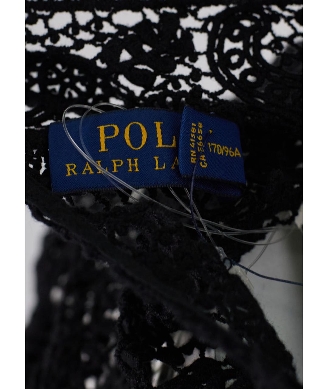 POLO RALPH LAUREN Черная хлопковая блузы, фото 3