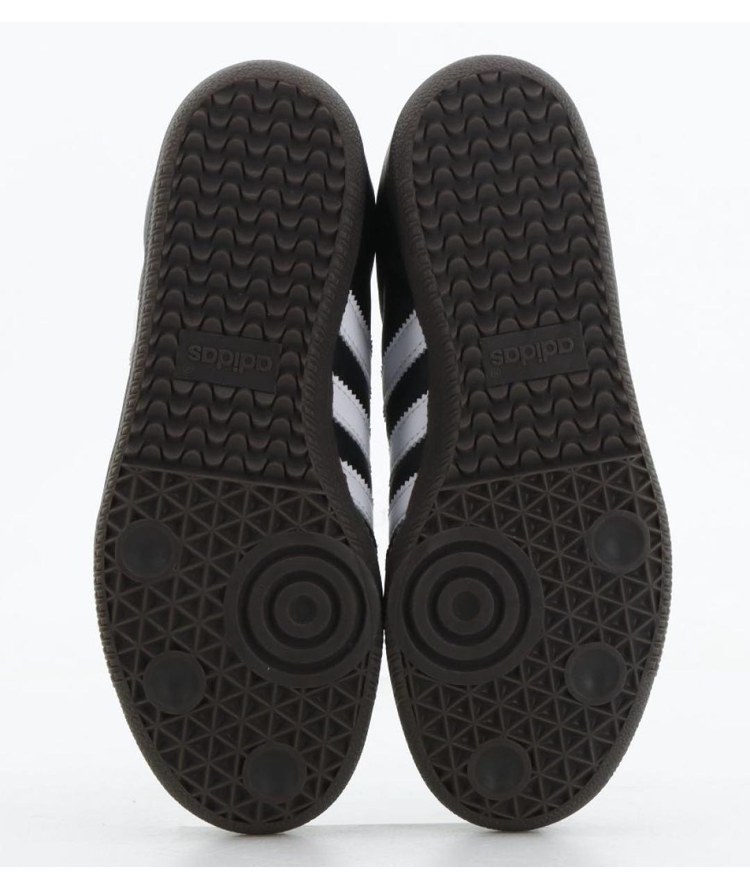 ADIDAS Черные кроссовки из искусственной кожи, фото 4