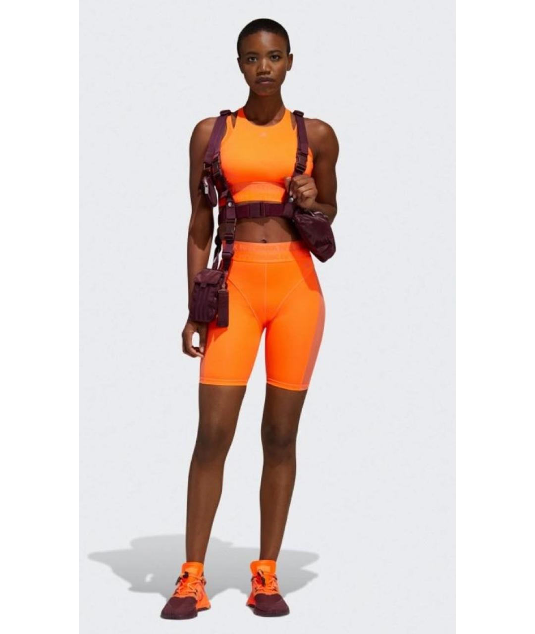 ADIDAS Оранжевый полиэстеровый спортивные костюмы, фото 4