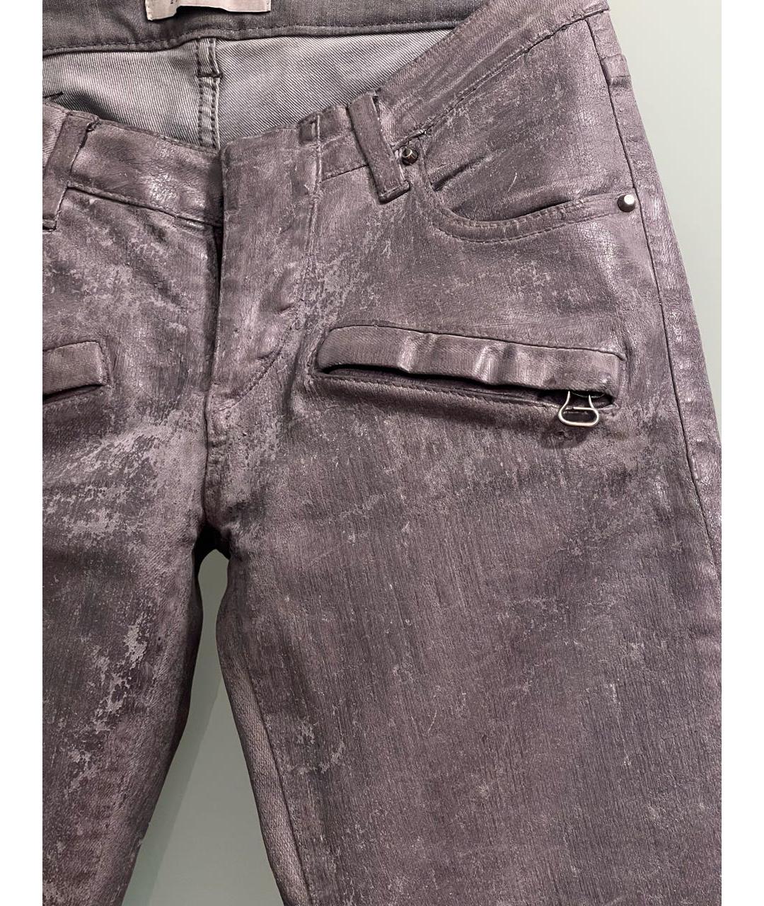 PIERRE BALMAIN Антрацитовые джинсы слим, фото 4