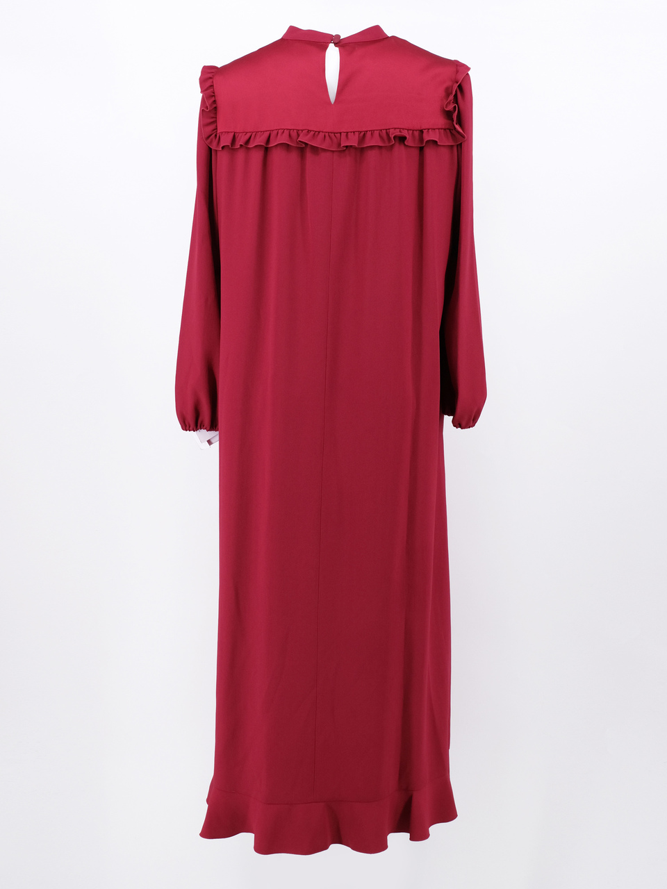 RED VALENTINO Бордовое повседневное платье, фото 2