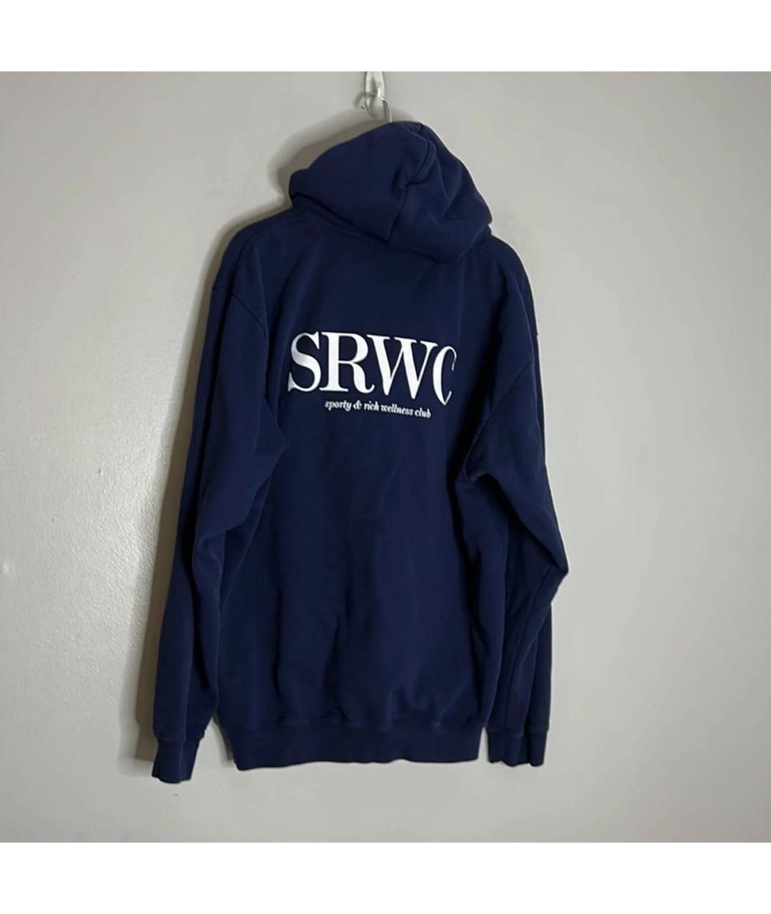 SPORTY AND RICH Темно-синий хлопковый спортивные костюмы, фото 4