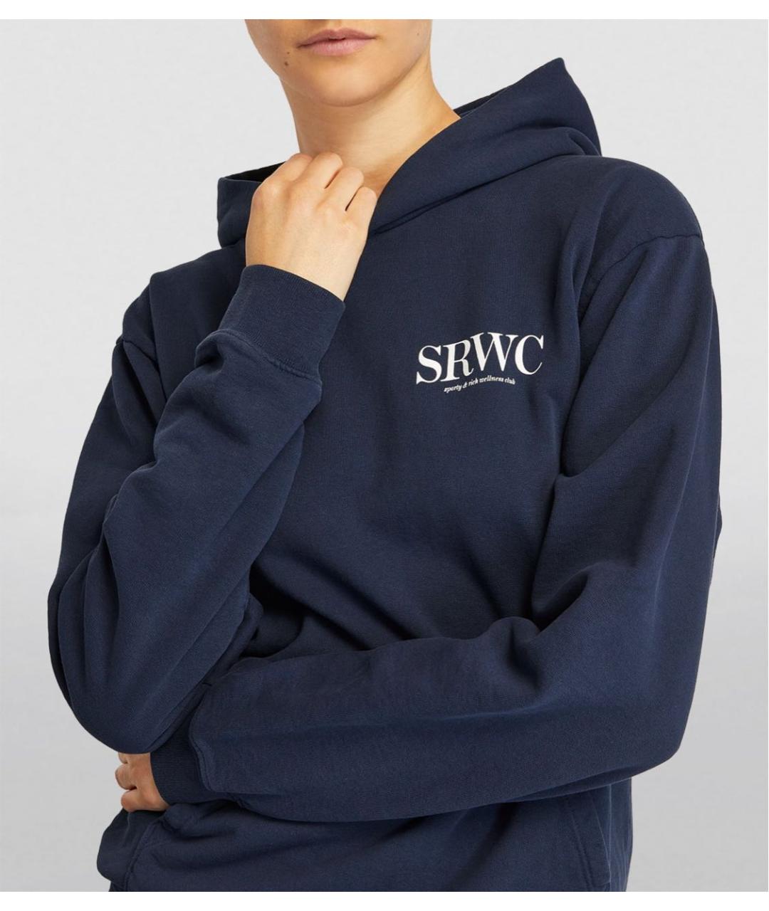 SPORTY AND RICH Темно-синий хлопковый спортивные костюмы, фото 5