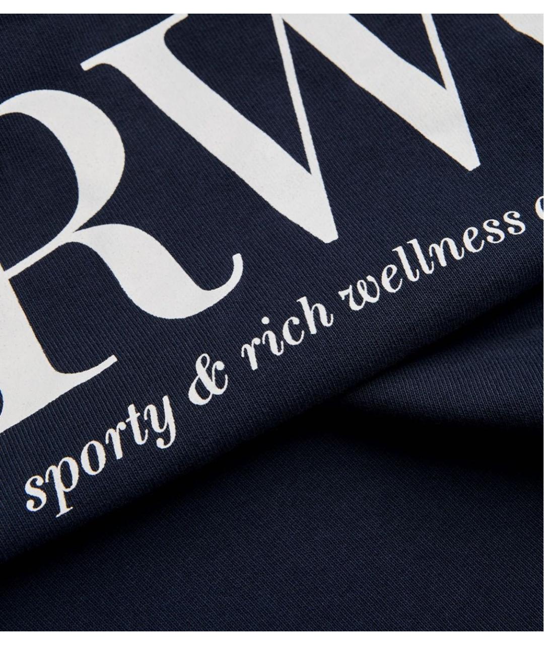 SPORTY AND RICH Темно-синий хлопковый спортивные костюмы, фото 6