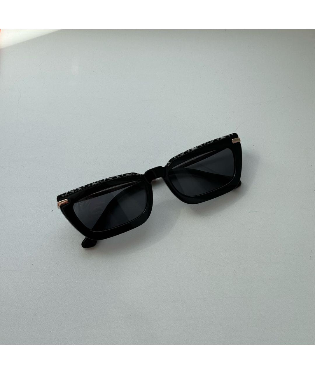 JIMMY CHOO Черные солнцезащитные очки, фото 5