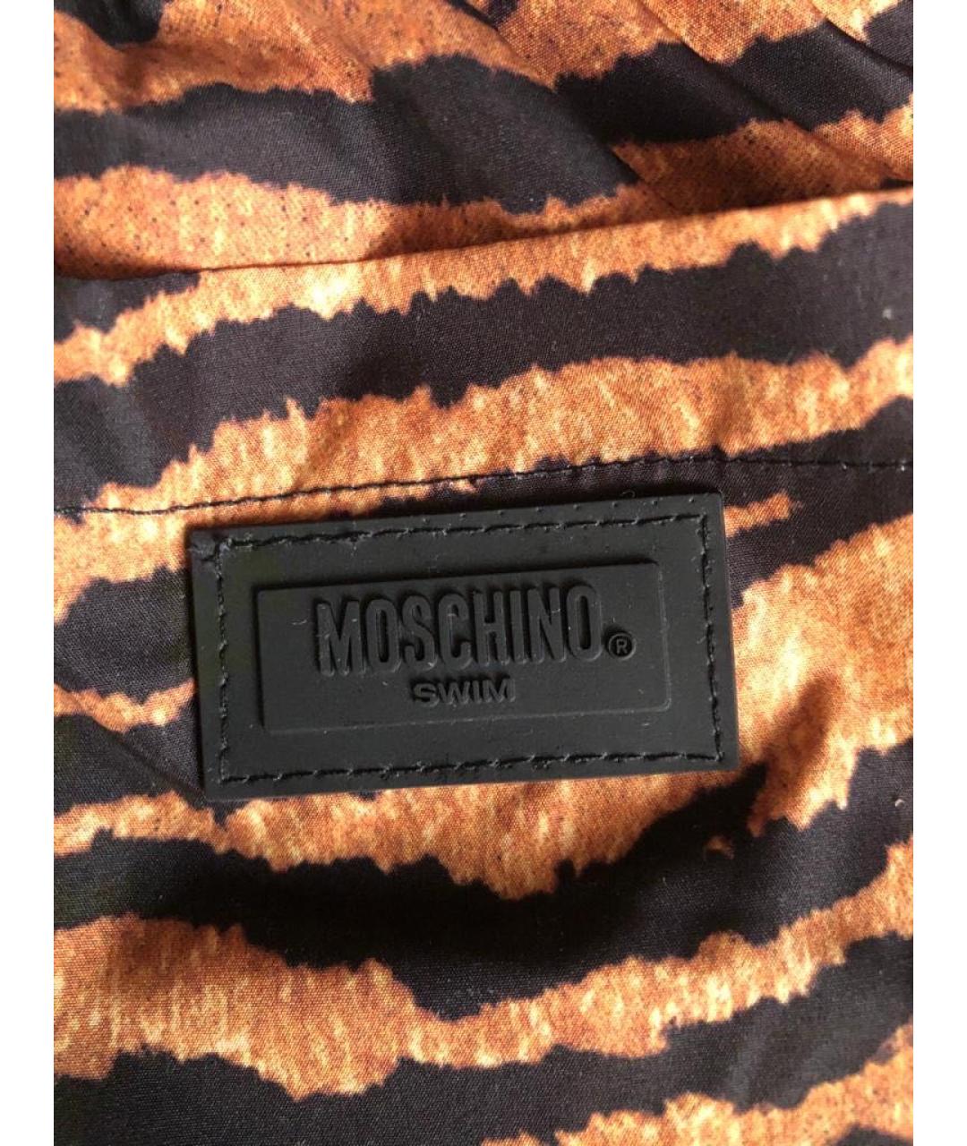 MOSCHINO UNDERWEAR Мульти полиэстеровые плавки, фото 4