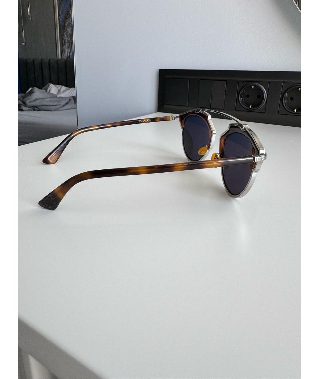 CHRISTIAN DIOR Мульти пластиковые солнцезащитные очки, фото 2