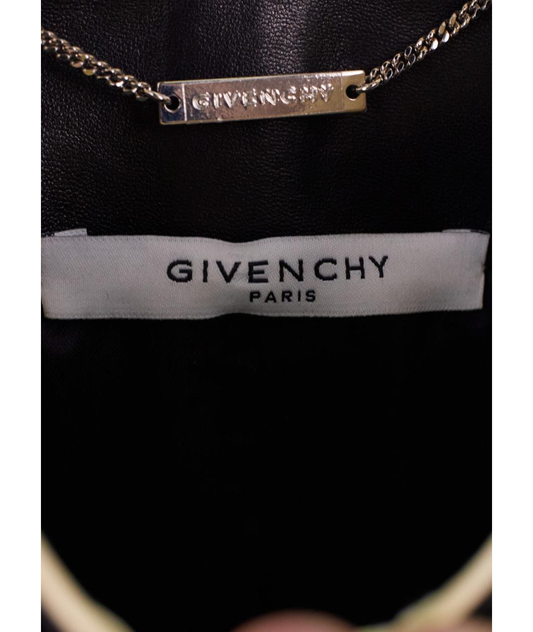 GIVENCHY Черная кожаная куртка, фото 3