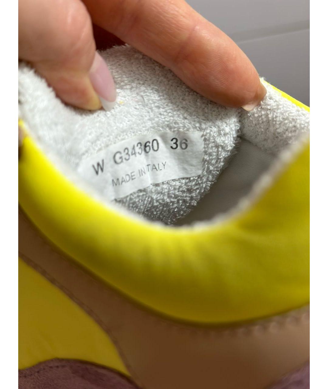 CHANEL Мульти текстильные кроссовки, фото 5