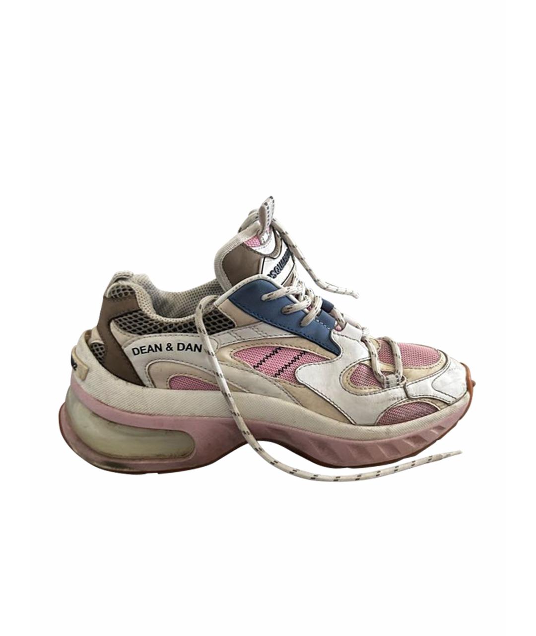 DSQUARED2 Розовые кроссовки, фото 1