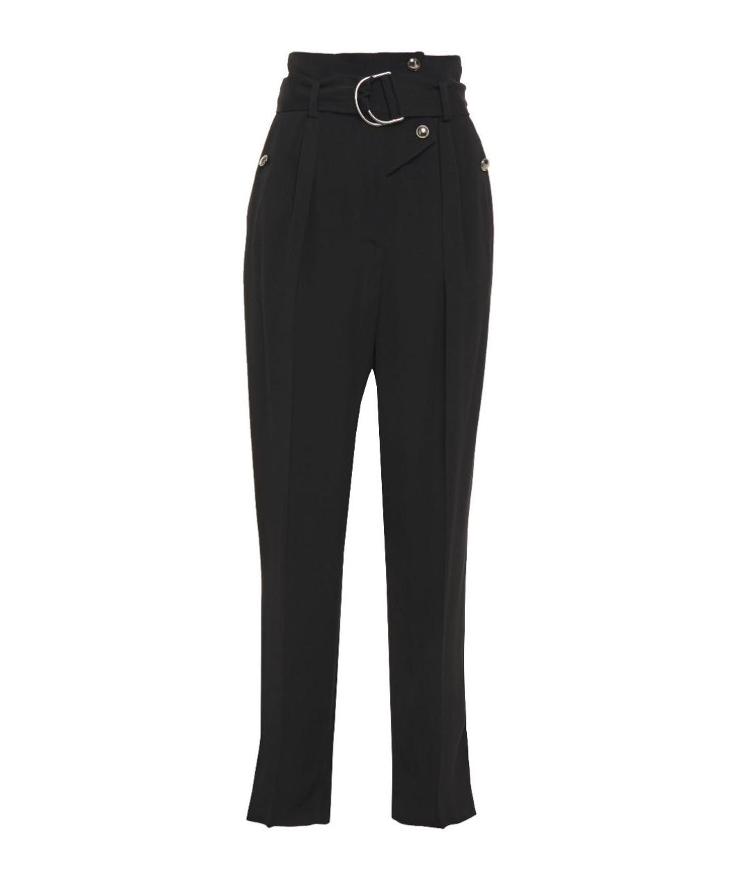 IRO Черные вискозные брюки узкие, фото 1