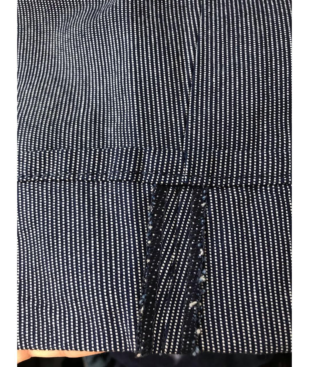DSQUARED2 Синие хлопковые прямые джинсы, фото 5