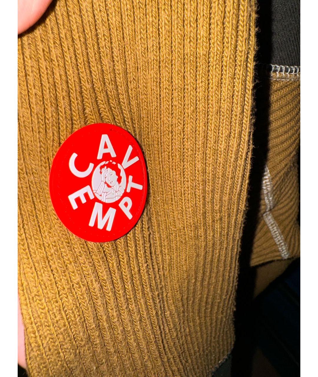 CAV EMPT Коричневый хлопковый джемпер / свитер, фото 3