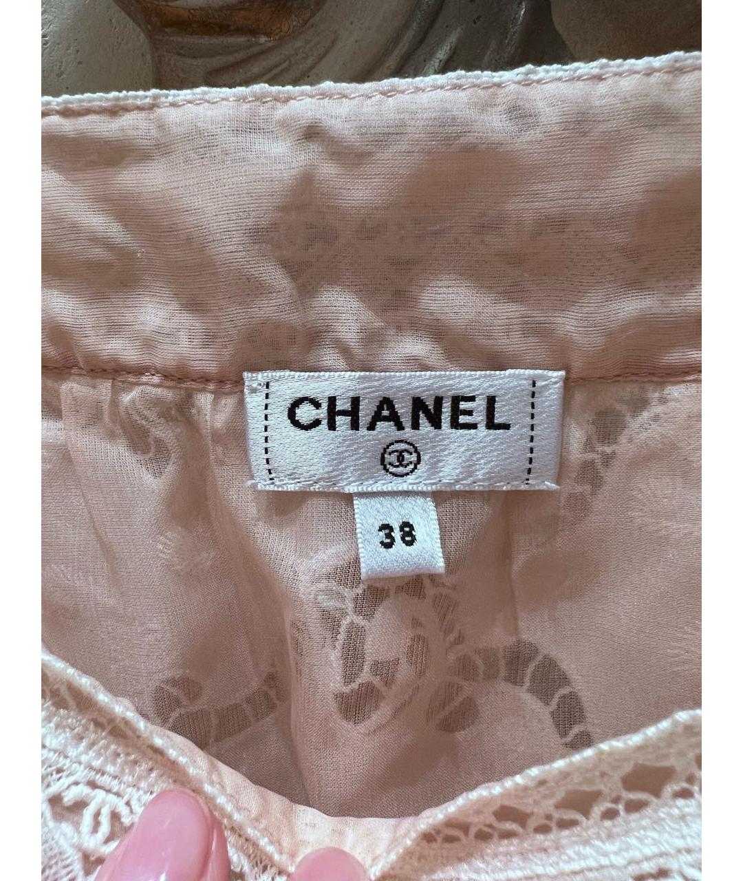 CHANEL Белый хлопковый костюм с юбками, фото 7