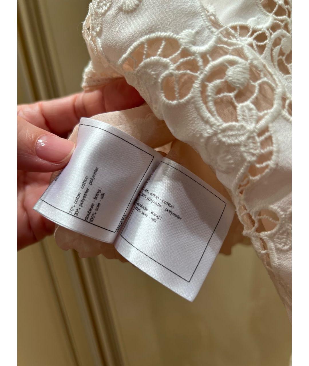 CHANEL Белый хлопковый костюм с юбками, фото 8