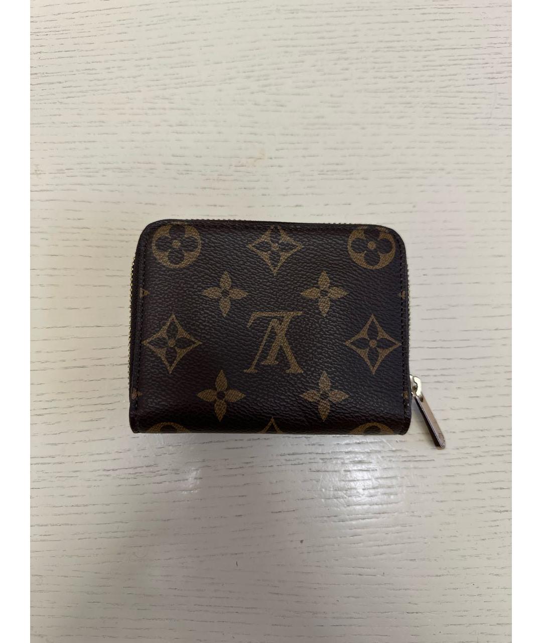 LOUIS VUITTON PRE-OWNED Коричневый кошелек, фото 6