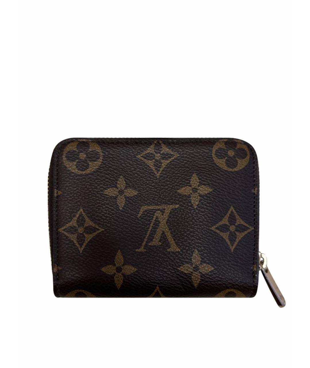 LOUIS VUITTON PRE-OWNED Коричневый кошелек, фото 1