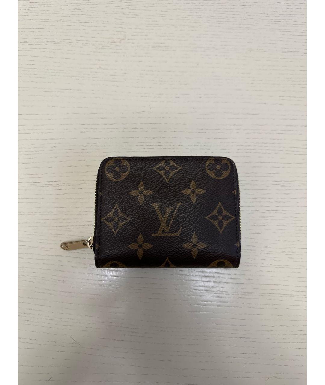 LOUIS VUITTON PRE-OWNED Коричневый кошелек, фото 3