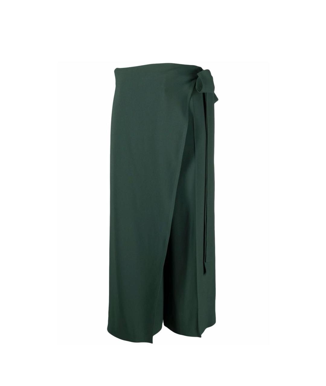 VALENTINO Зеленые брюки широкие, фото 1