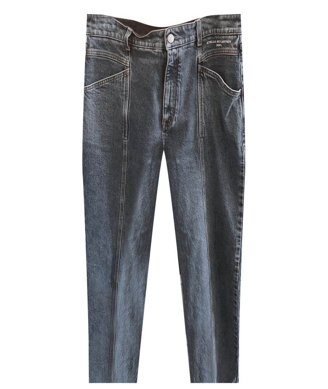 STELLA MCCARTNEY Синие хлопковые прямые джинсы, фото 1