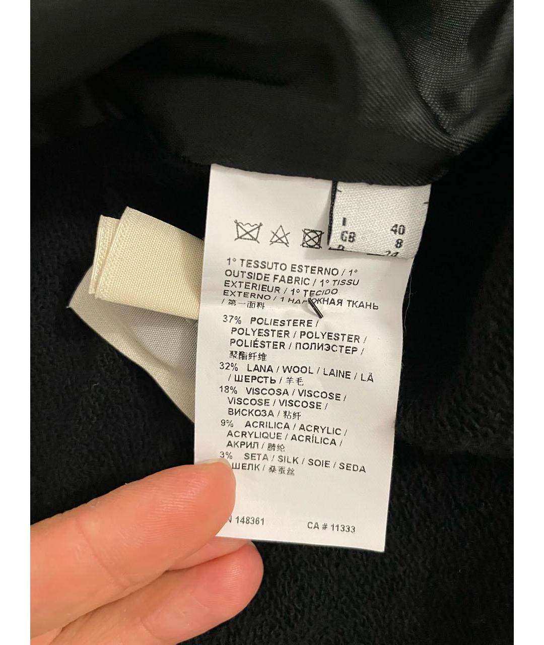 PINKO Серый полиэстеровый жакет/пиджак, фото 7